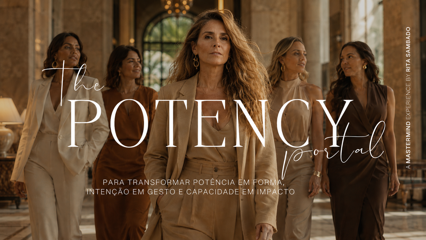 The Potency Portal — uma experiência mastermind com Rita Sambado